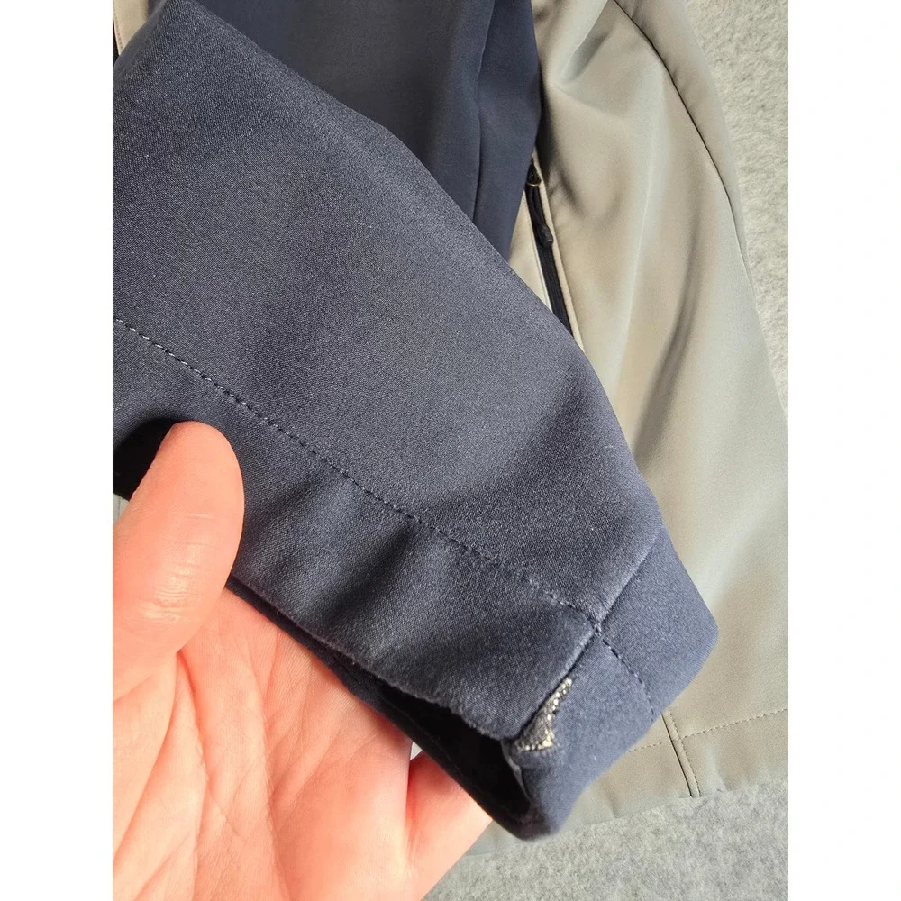 The North Face Apex Bionic 2 Jacket Mens XXL Grey Blue Gorpcore Softshell Fleece